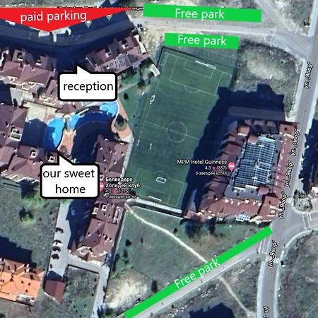 500М. От Лифта Сладък Дом В Белведере Спа Комплекс Bansko Ngoại thất bức ảnh